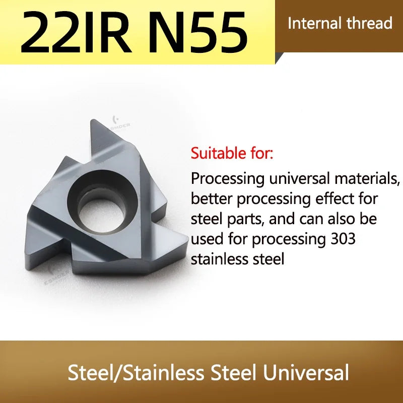 Cutting Cutter Lathe Tools CNC 06IR 08IR 11ER/IR 16ER/IR 22ER/IR 27ER/IR A60/A55/AG55/AG60/G55/G60/N55/N60/Q60 Threading Blade