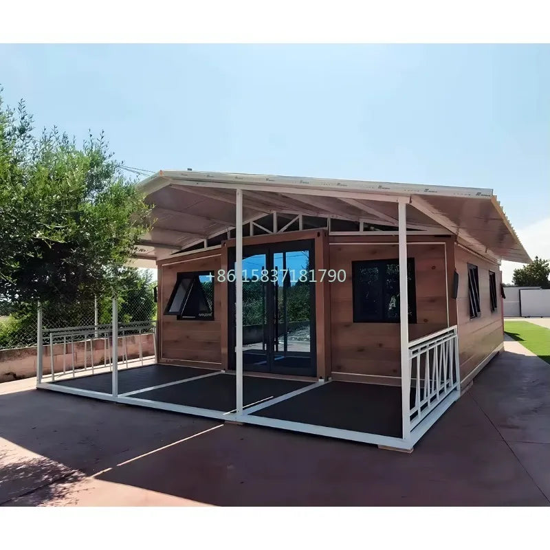 Hot Sale Container House Luxury Mobile Living Villa Hotel Folding Tiny House 40ft 20ft Prefab Modular Expandable Container House
