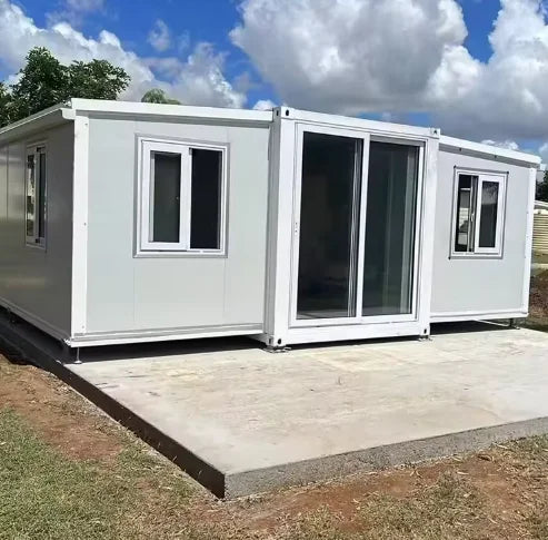 Affordable and Durable Flat Pack Prefab House Temporary Housings Solution with Kitchen and Bathroom Hot Sale