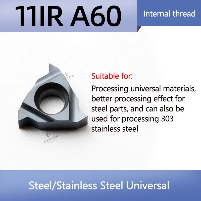 Cutting Cutter Lathe Tools CNC 06IR 08IR 11ER/IR 16ER/IR 22ER/IR 27ER/IR A60/A55/AG55/AG60/G55/G60/N55/N60/Q60 Threading Blade