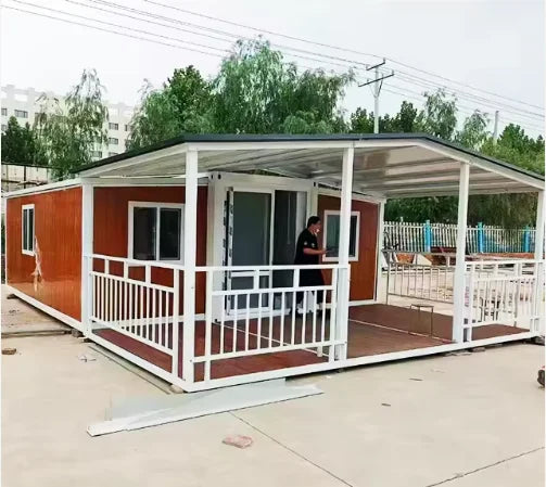 Affordable and Durable Flat Pack Prefab House Temporary Housings Solution with Kitchen and Bathroom Hot Sale